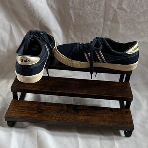 Gola women’s Dark Blue and Metallic Sneakers